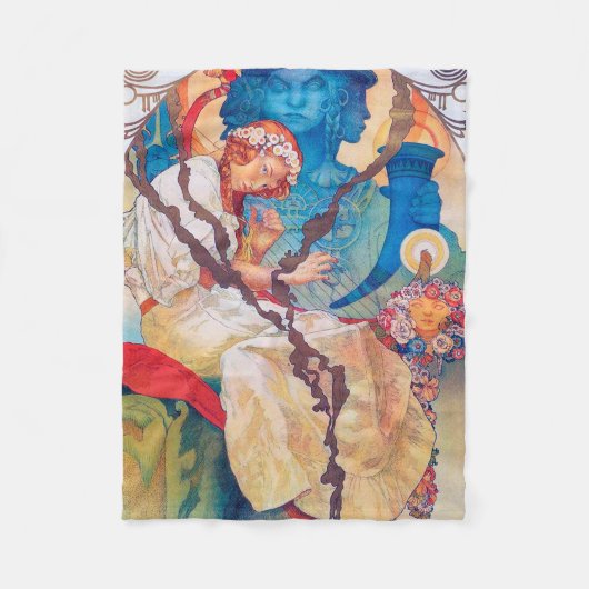 Couverture Polaire L'épopée slave, Alphonse Mucha (Devant)