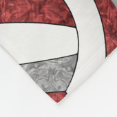 Couverture Polaire l'équipe de l'école maroon grey (Coin)