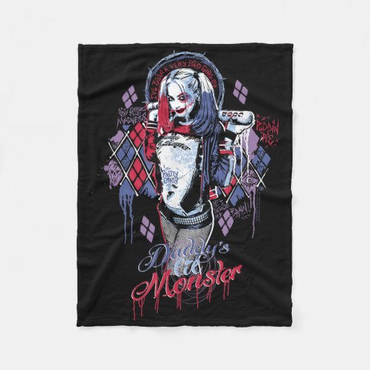 Couverture Polaire L'équipe de suicide Daddy Little Monster (Devant)