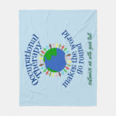 Couverture Polaire L'ergothérapie fait tourner le monde (Devant)