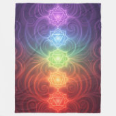 Couverture Polaire Les 7 Chakras (Devant)