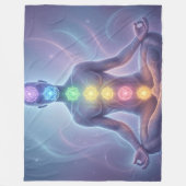 Couverture Polaire Les 7 Chakras (Devant)