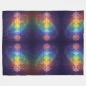 Couverture Polaire Les 7 Chakras´11 (Devant (Horizontal))