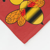 Couverture Polaire Les abeilles bourdonnantes (Coin)
