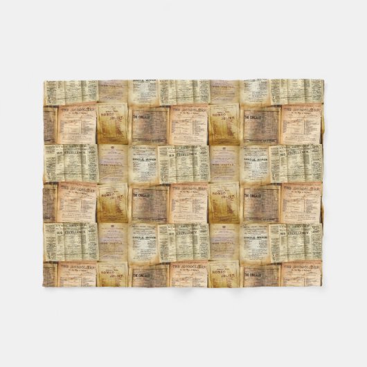 Couverture Polaire Les affiches (Devant (Horizontal))