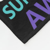 Couverture Polaire Les ailes de mon frère couvrent la sensibilisation (Coin)