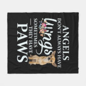 Couverture Polaire Les anges n'ont pas toujours d'ailes (Devant (Horizontal))