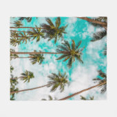 Couverture Polaire Les arbres tropicaux (Devant (Horizontal))