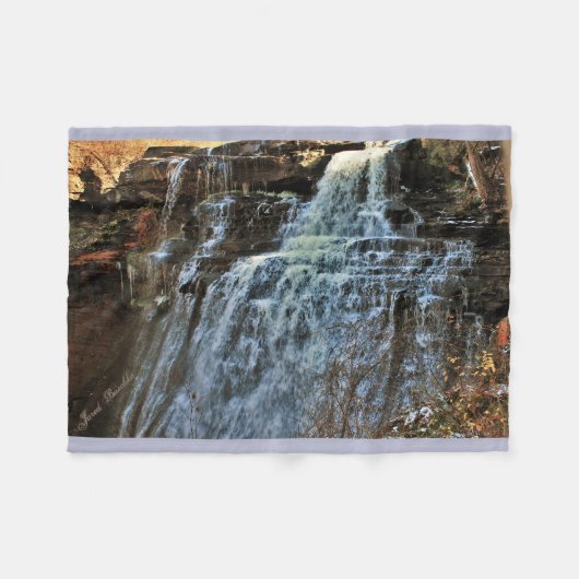 Couverture Polaire Les automnes (Devant (Horizontal))