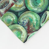 Couverture Polaire Les balles de Noël vertes (Coin)