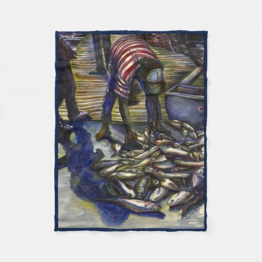 Couverture Polaire Les bénédictions de samedi, Harbour Island, Bahama (Devant)