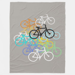 Couverture Polaire Les bicyclettes… choisissent votre couleur