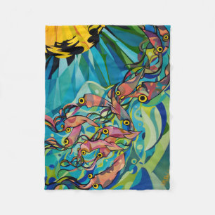 Couverture Polaire Les calmars couvrent par Patrick Moran