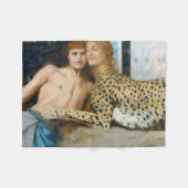 Couverture Polaire Les Caresses, Fernand Khnopff (Devant (Horizontal))