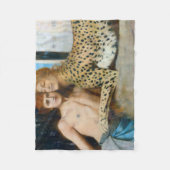 Couverture Polaire Les Caresses, Fernand Khnopff (Devant)
