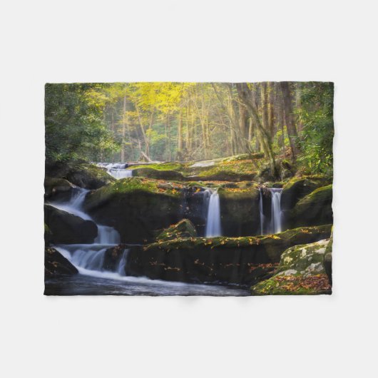 Couverture Polaire Les cascades | Parc national de Great Smoky Mounta (Devant (Horizontal))
