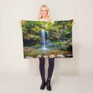 Couverture Polaire Les cascades Parc national de Smokey Mountain