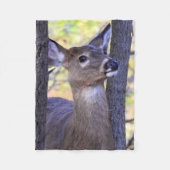 Couverture Polaire Les cerfs dans les bois (Devant)