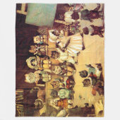 Couverture Polaire Les chatons d'une école de chats, Louis Wain (Devant)