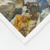 Couverture Polaire Les chutes d'Islande (Coin)