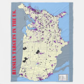 Couverture Polaire LES CIBLES RUSSES aux USA (Devant)