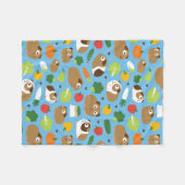Couverture Polaire Les Cochons de Guinée et leurs crapets (Devant (Horizontal))