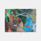 Couverture Polaire Les Cochons Noirs, Gauguin (Devant (Horizontal))