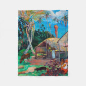Couverture Polaire Les Cochons Noirs, Gauguin (Devant)