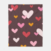 Couverture Polaire Les Coeurs gonflent (Devant)