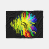 Couverture Polaire Les dauphins sous le soleil (Devant (Horizontal))