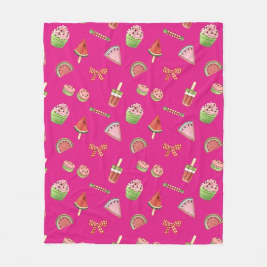 Couverture Polaire Les délices estivales (Devant)