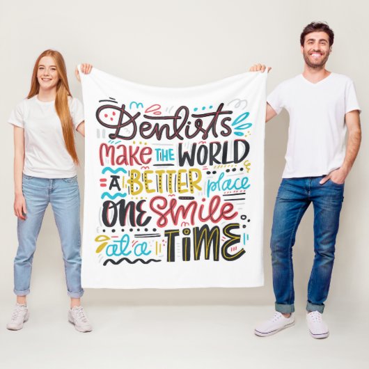 Couverture Polaire Les dentistes font au monde un meilleur endroit (En situation)