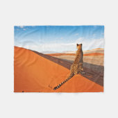 Couverture Polaire Les déserts | Désert de Cheetah Savannah (Devant (Horizontal))