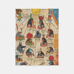 Couverture Polaire les dieux de l'Egypte antique
