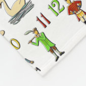 Couverture Polaire Les douze jours de Noël (Coin)