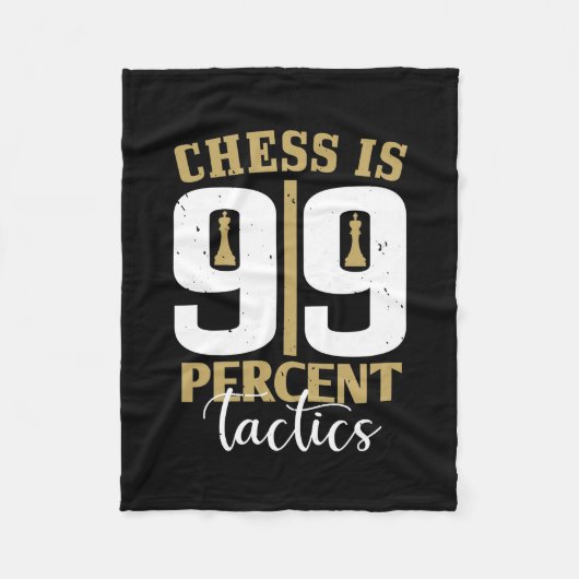 Couverture Polaire Les Échecs Sont Tactiques À 99% (Devant)