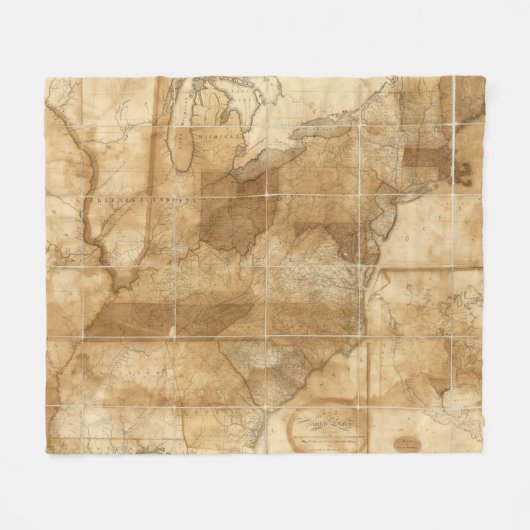 Couverture Polaire Les Etats-Unis 39 (Devant (Horizontal))