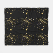 Couverture Polaire Les étoiles d'or (Devant (Horizontal))