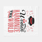 Couverture Polaire Les femmes harmonisent le monde du barbier (Devant (Horizontal))