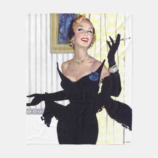 Couverture Polaire Les femmes intelligentes sont dangereuses trop 2 (Devant)