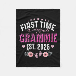 Couverture Polaire Les Femmes Première Fois Grammie Est. M floral drô