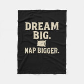 Couverture Polaire Les femmes rêvent Gros Nap Plus Gros Nappin Sarcas (Devant)