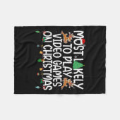 Couverture Polaire Les Fêtes Familiales Les Plus Susceptibles De Joue (Devant (Horizontal))