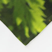 Couverture Polaire Les Feuilles de la forêt (Coin)