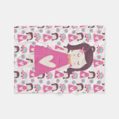 Couverture Polaire Les Filles Se Rendre À Des Endroits (Devant (Horizontal))