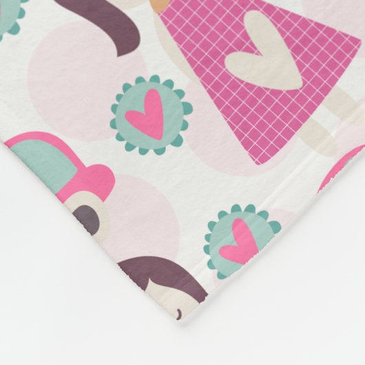 Couverture Polaire Les Filles Se Rendre À Des Endroits (Coin)