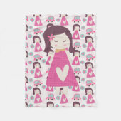 Couverture Polaire Les Filles Se Rendre À Des Endroits (Devant)