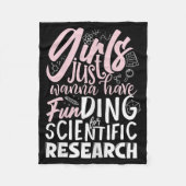 Couverture Polaire Les filles veulent juste avoir un financement pour (Devant)