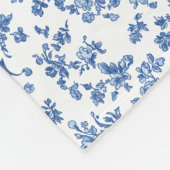 Couverture Polaire Les Fleurs Peuvent Nous Attirer (Coin)