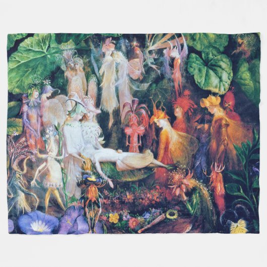 Couverture Polaire Les funérailles de la fée, John Anster Fitzgerald (Devant (Horizontal))